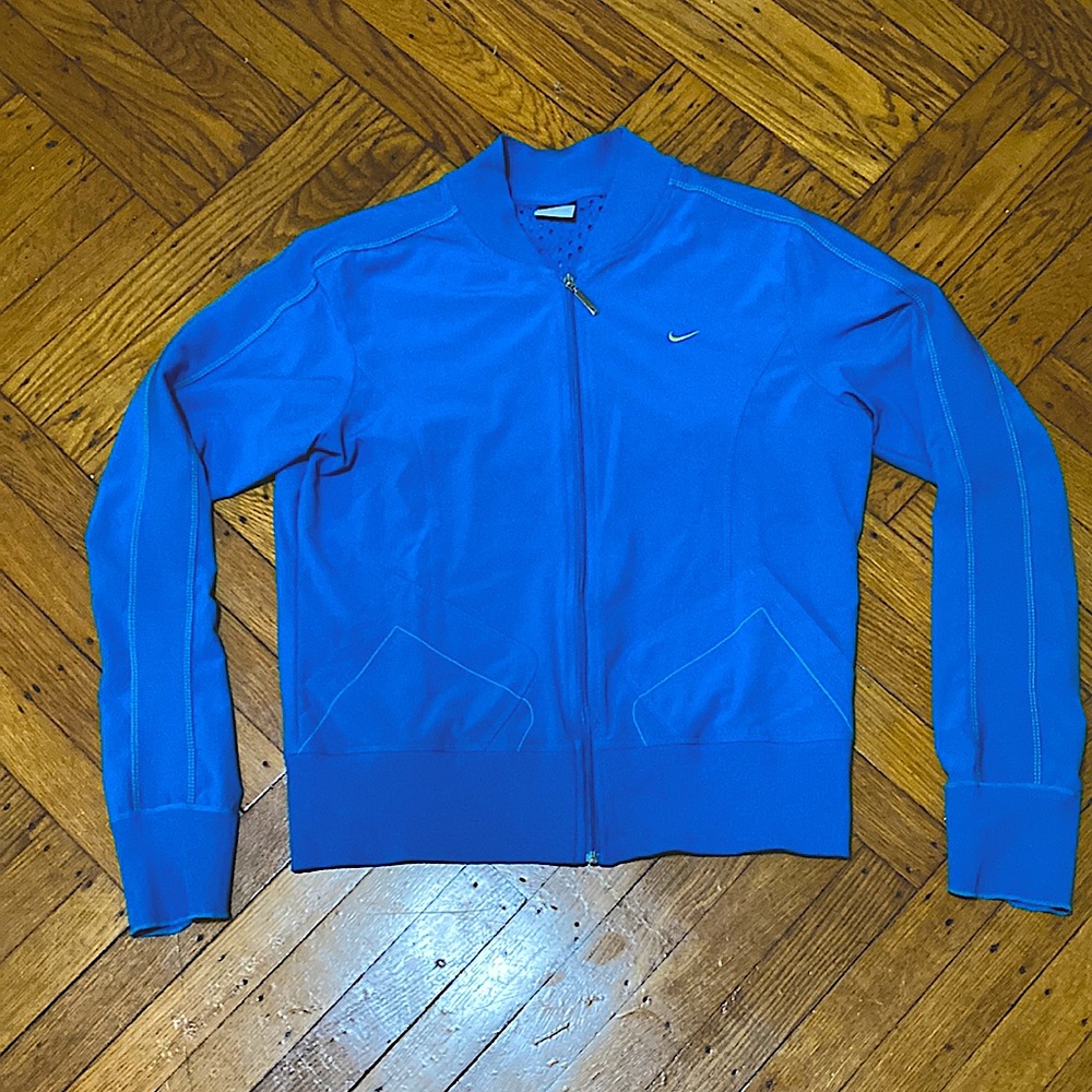 Nike Aqua Women’s zip up Sweatshirt- M (8-10)